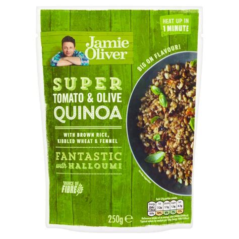 Jamie Oliver Tomato & Olive Quinoa 250g - £1.75 - Compare Prices