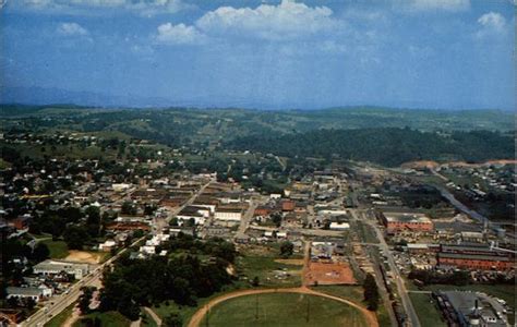 Aerial View of Galax, Virginia