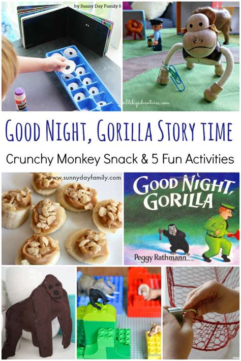 Good Night, Gorilla Story Time: Snack & Activities for Preschoolers ...