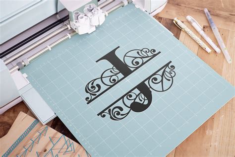 Letter J Split Monogram SVG, Split Monogram SVG, Letter J cricut By TLSDigitalDesigns ...