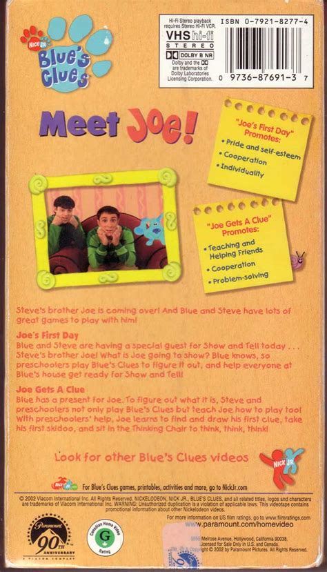 Meet Joe! | Blue's Clues Wiki | FANDOM powered by Wikia