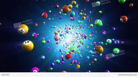 Lottery Balls Loopable Background Stock Animation | 6901597