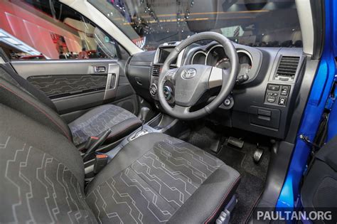 2016 Toyota Rush (facelift) interior showcased at IIMS 2016