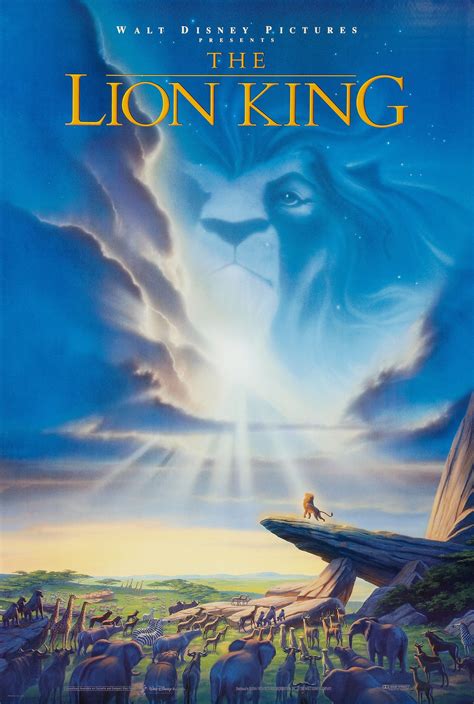 Lion King Movie Poster 1994