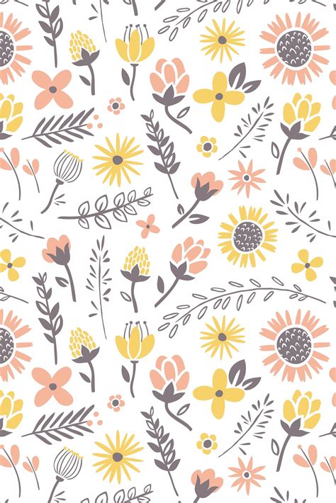 Flower Doodle Wallpapers - Top Free Flower Doodle Backgrounds - WallpaperAccess