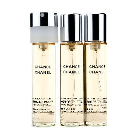 Chanel Chance Twist & Spray Eau De Toilette Refill 3x20ml/0.7oz ...