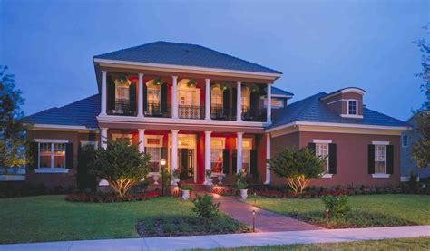 Mesmerizing Southern Colonial House Exterior Designs