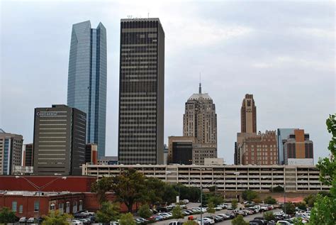 Oklahoma City Skyline Cityscape Photograph by Matt Quest - Pixels