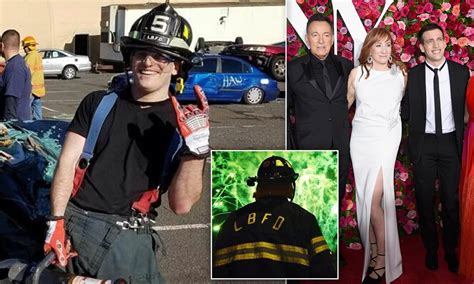 Bruce Springsteen's son Sam, 25, becomes a firefighter in Jersey City