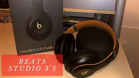 Unboxing Beats Studio 3 Wireless - Midnight Black - YouTube