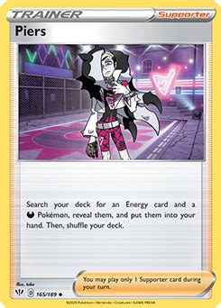 Piers | Darkness Ablaze | TCG Card Database | Pokemon.com