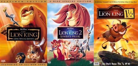 Lion King Trilogy Set (DVD) | Lion king dvd, Lion king, Lion king video