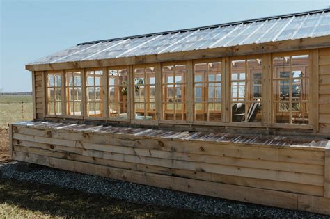 Amish built greenhouse - Abigail Albers