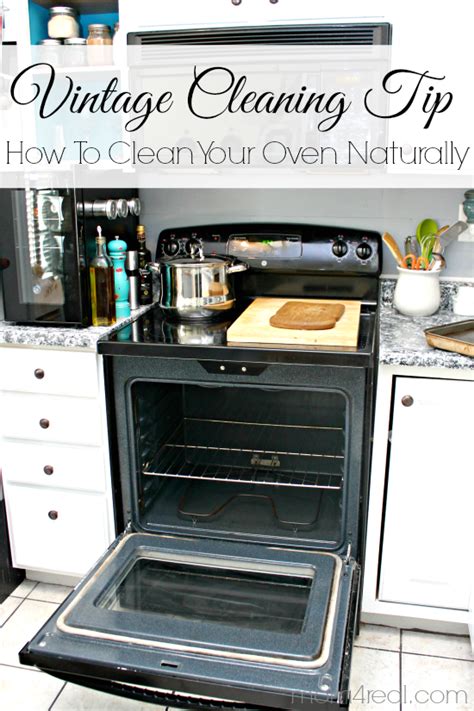 How To Clean Your Oven Naturally - Vintage Cleaning Tip - The Graphics ...