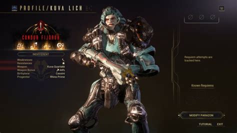 Kuva Lich Warframe | In-Depth Guide | Weapons 2024