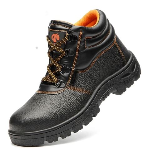 Botas De Seguridad, Punta De Acero, Suela Antiperforante . | MercadoLibre