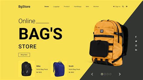 Free Ecommerce Website Templates Html Css - BEST HOME DESIGN IDEAS