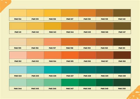 Free Pantone Matching System Color Chart Illustrator Pdf Template Net | The Best Porn Website