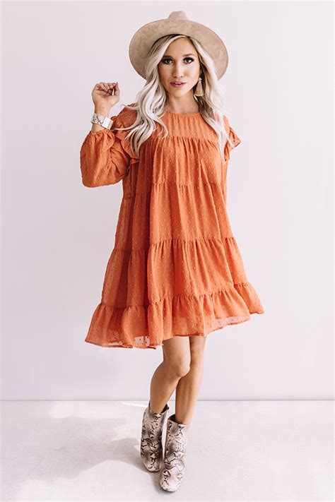 Pumpkin Spice Splendor Shift Dress in Pumpkin You are sure to look GORGEOUS our pumpkin colored ...