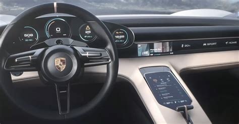 Porsche Mission E Interior - Vehiclesuggest