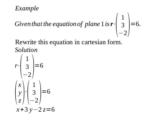 Equation of planes - Vectors - Emily Learning