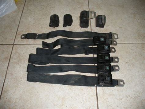 Buy GM USE SEAT BELTS BLACK FRONT AND BACK WITH RETRACTORS in Orlando, Florida, United States