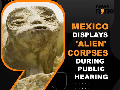 Aliens are real? Mexico displays ‘alien’ bodies during public hearing | World Videos - News9live