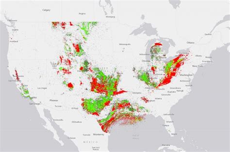 Interactive map of historical oil and gas production in the United States | American Geosciences ...