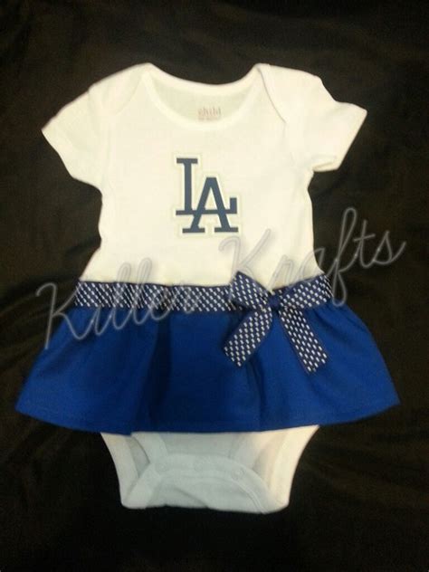 Dodgers inspired baby girl outfit | Baby girl clothes, Girl outfits ...