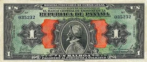 Panamanian Balboa Banknotes (1941) : r/LatinAmerica