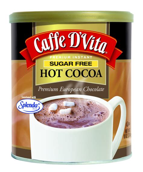 CAFFE D'VITA SUGAR FREE HOT COCOA MIX - Walmart.com