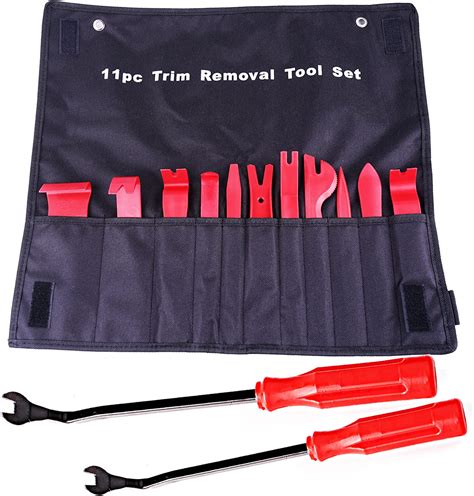 ATOP VALUE 13 Pcs Auto Trim Removal Tool - 2 Fastener Removers Included ...