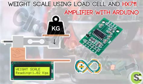 Weighing scale using load cell and HX711 amplifier with Arduino – Circuit Schools