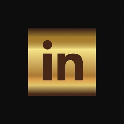 Linkedin Design Vector Art PNG, Linkedin Icon Design Vector, Linkedin ...