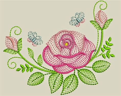 download folwer machine embroidery free ~ download free designs embroidery