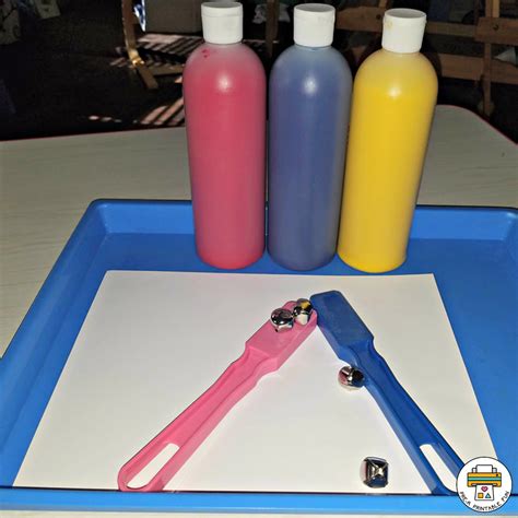 Magnet Painting a STEAM tutorial - Pre-K Printable Fun