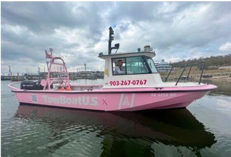 Pink boat brings breast cancer awareness - Herald Democrat