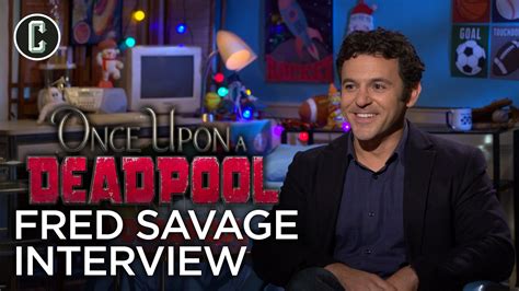 Once Upon a Deadpool: Fred Savage Interview | Collider