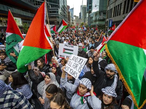 Pro-Palestine protesters march in Toronto, but with little sympathy | Toronto Sun