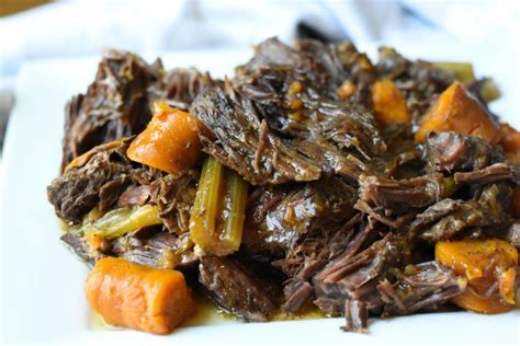 Ninja Foodi Pot Roast (Pressure Cooker Pot Roast) - Curbing Carbs