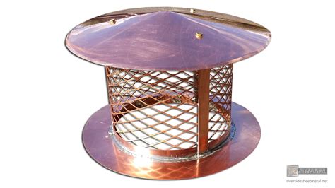 Round stainless steel chimney cap - #CH020