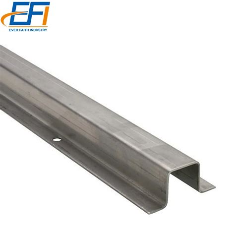 Galvanized Steel Channels Z275 Roof Batten Structural Perforated Steel Hat Channel - Buy ...