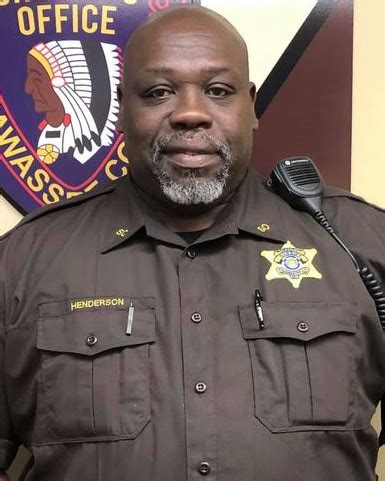 Deputy Sheriff Darrell Lamar Henderson, Shiawassee County Sheriff's Office, Michigan