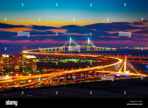 incheon bridge in korea Stock Photo - Alamy