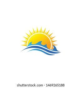 Sunshine Logo Vector Graphic Illustration Stock Vector (Royalty Free ...