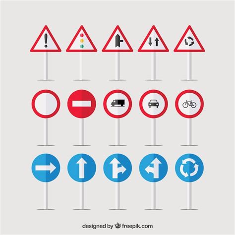 Traffic Signs Vector Free Download - vrogue.co