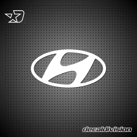 Hyundai Badge Sticker