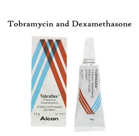 TobraDex (Tobramycin and Dexamethasone) Eye Drops & Ointment