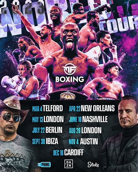 Misfits & DAZN: X Series Announces World Tour Dates For 2023! - Crossover | Youtube | Influencer ...