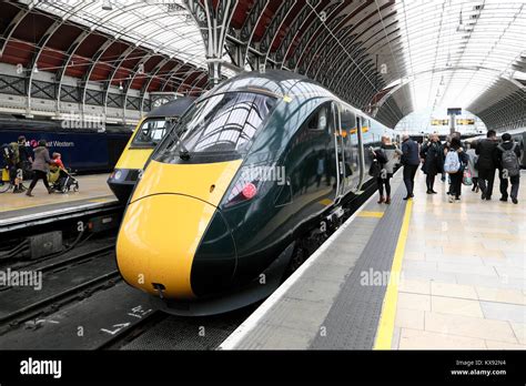 Great Western Railway GWR Class 800 train at Paddington Rail Station Stock Photo: 171074096 - Alamy